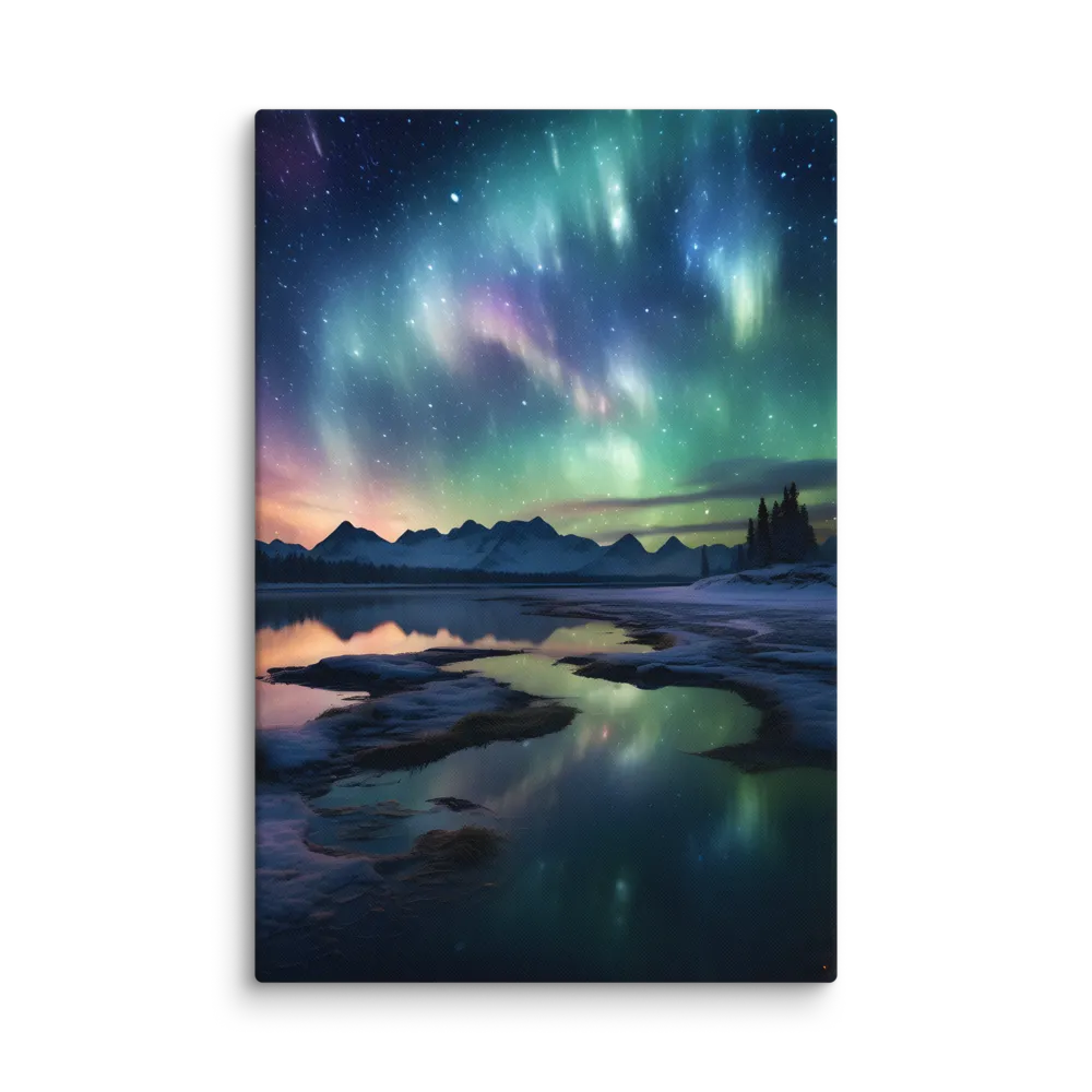 Ethereal Aurora: A Night Under the Stars