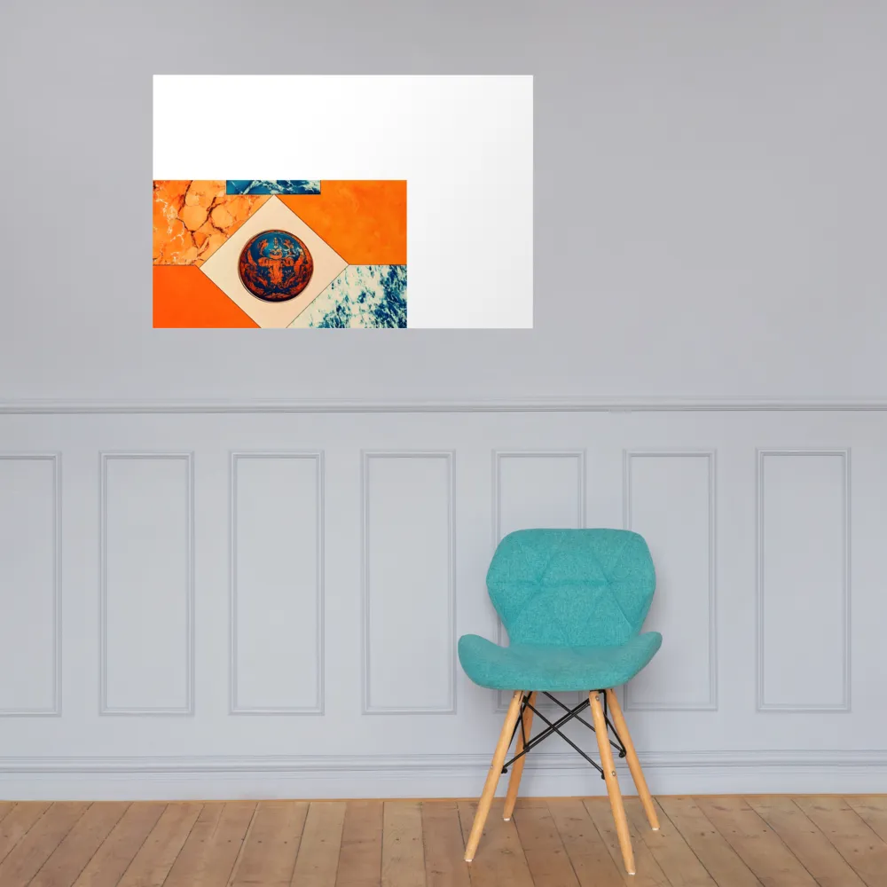 Harmonious Encounters: Abstract Geometry | Poster | 24″×36″