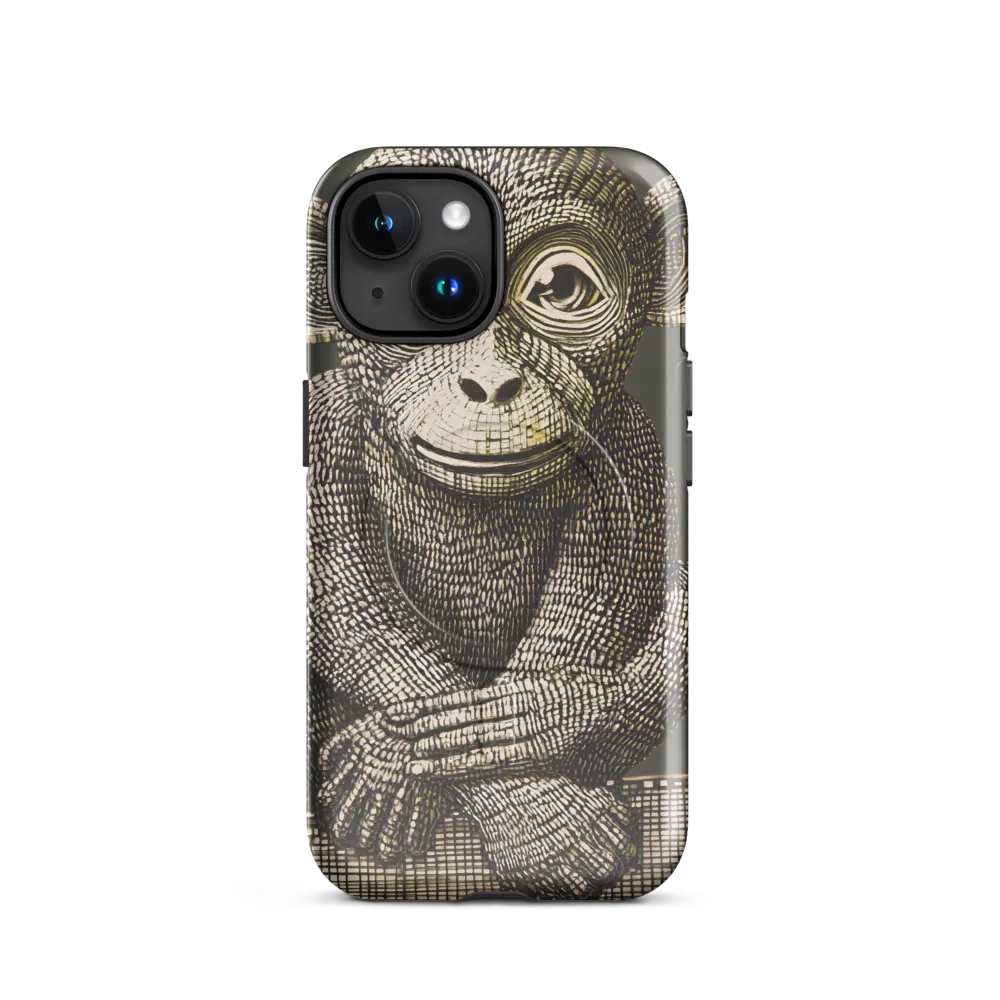 Intricate Primate Portrait