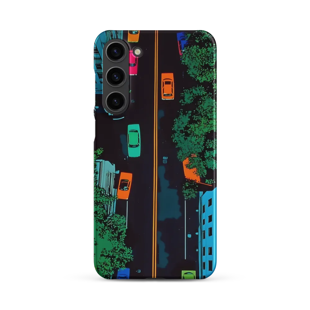 Urban Pulse: A Colorful Intersection