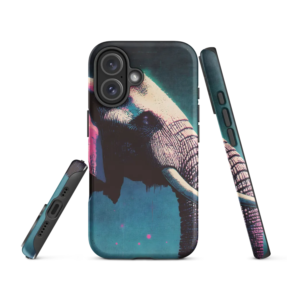 The Elephant in Neon | Phone Case