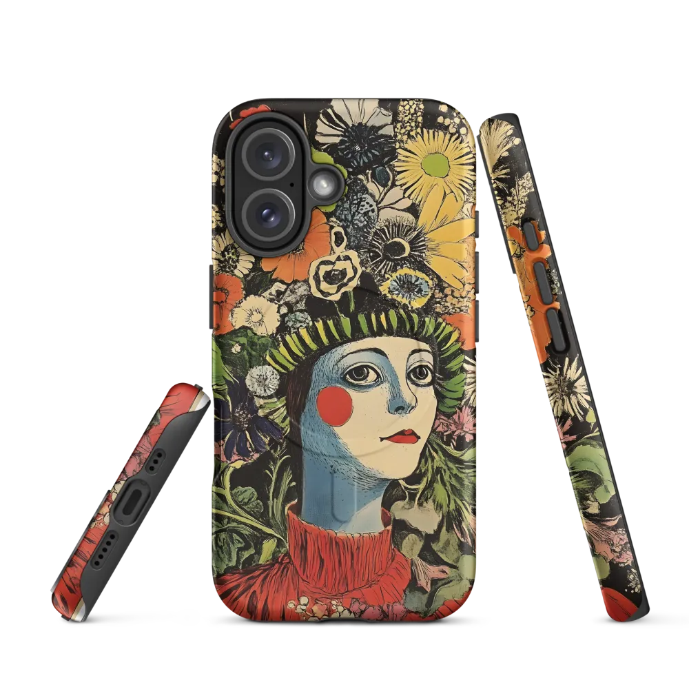 Floral Whimsy: A Portrait of Nature's Embrace