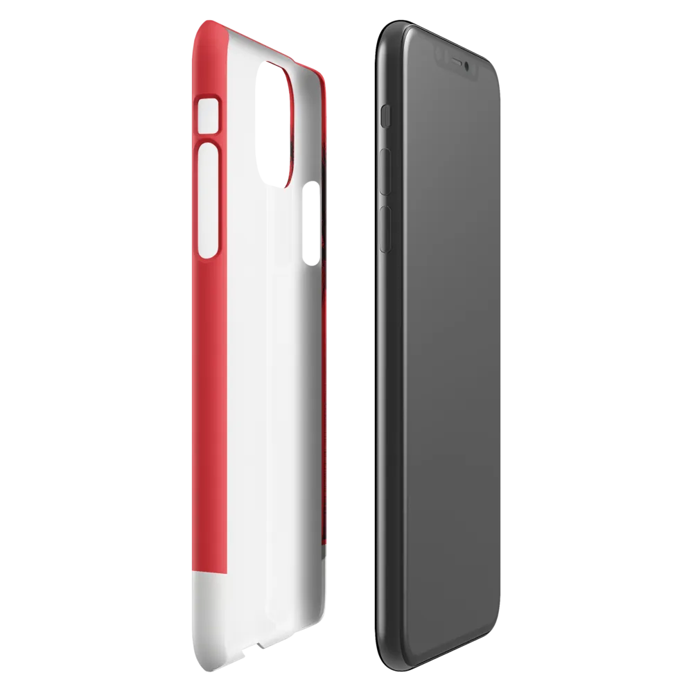 Contemplation in Red | Phone Case |  11 Pro Max | Snap Case | Glossy