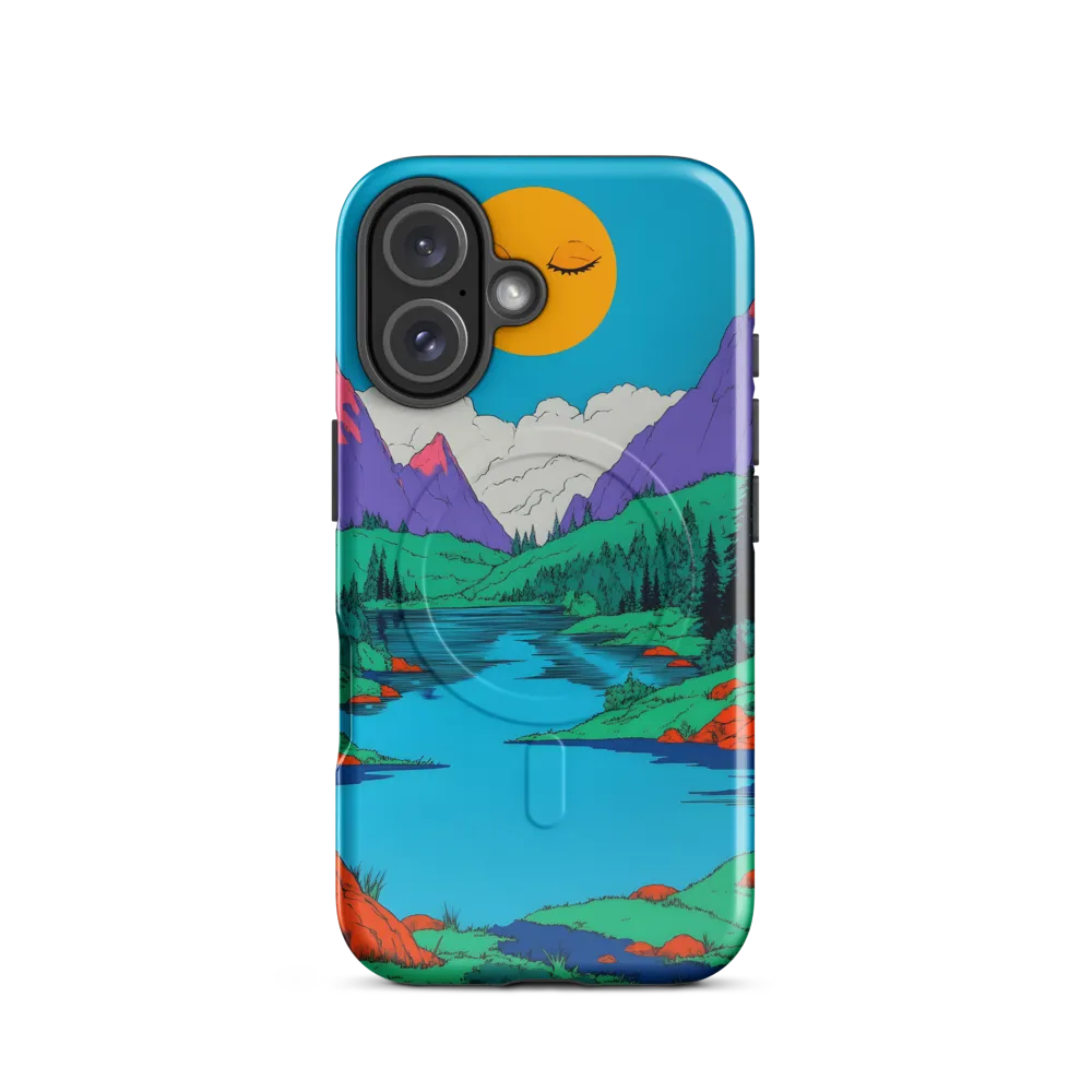 Whimsical Serenity in Vibrant Colors