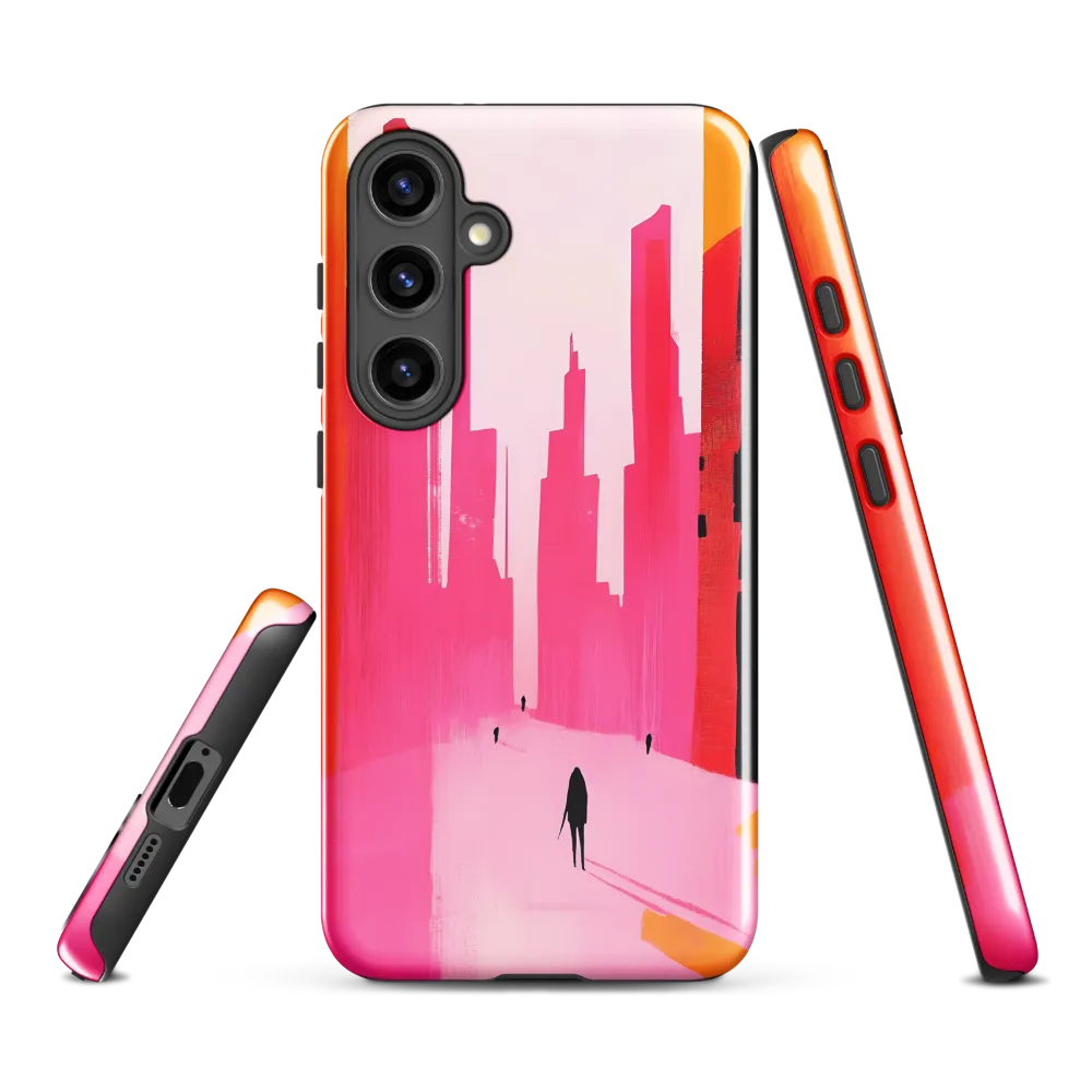 Urban Echoes in Pink