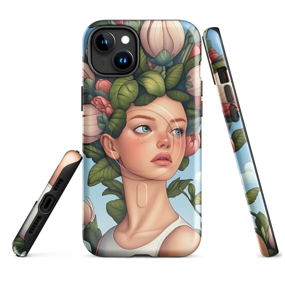 Whispers of Serenity | Phone Case |  15 Plus | MagSafe® Tough Case | Glossy