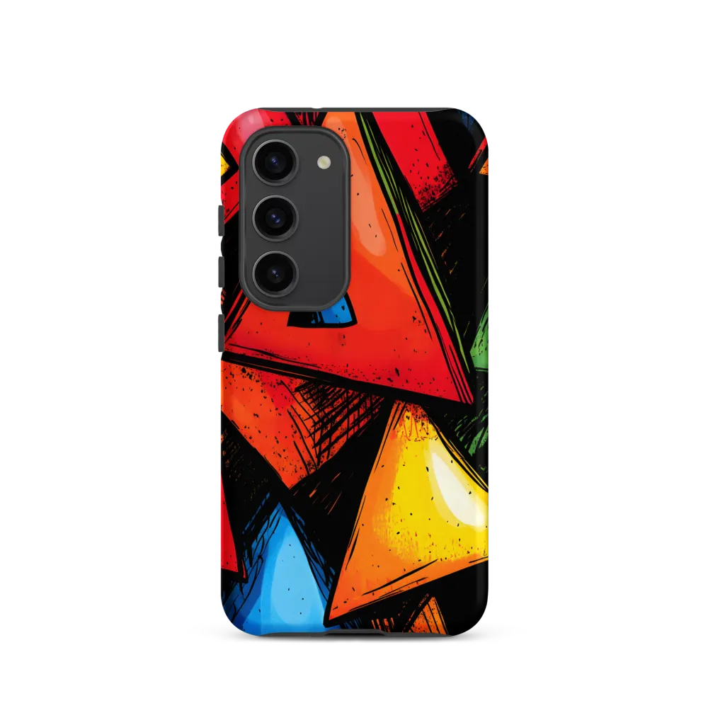 Vibrant Triangles in Abstract Harmony