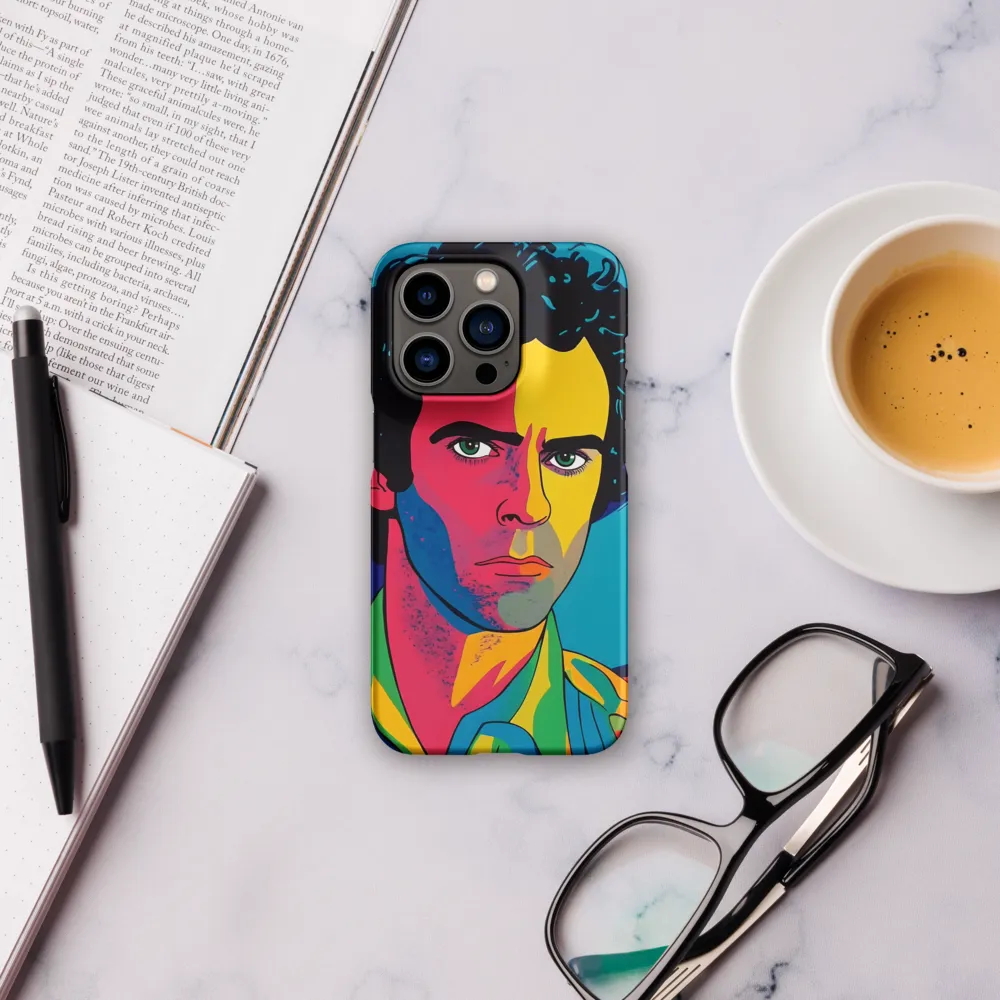 Electric Visage: A Portrait of Vibrance
