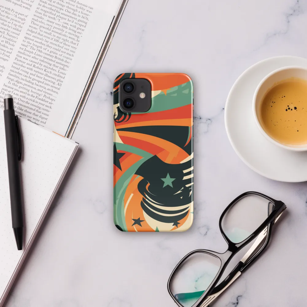 Swirls of Elegance | Phone Case |  12 | Snap Case | Glossy