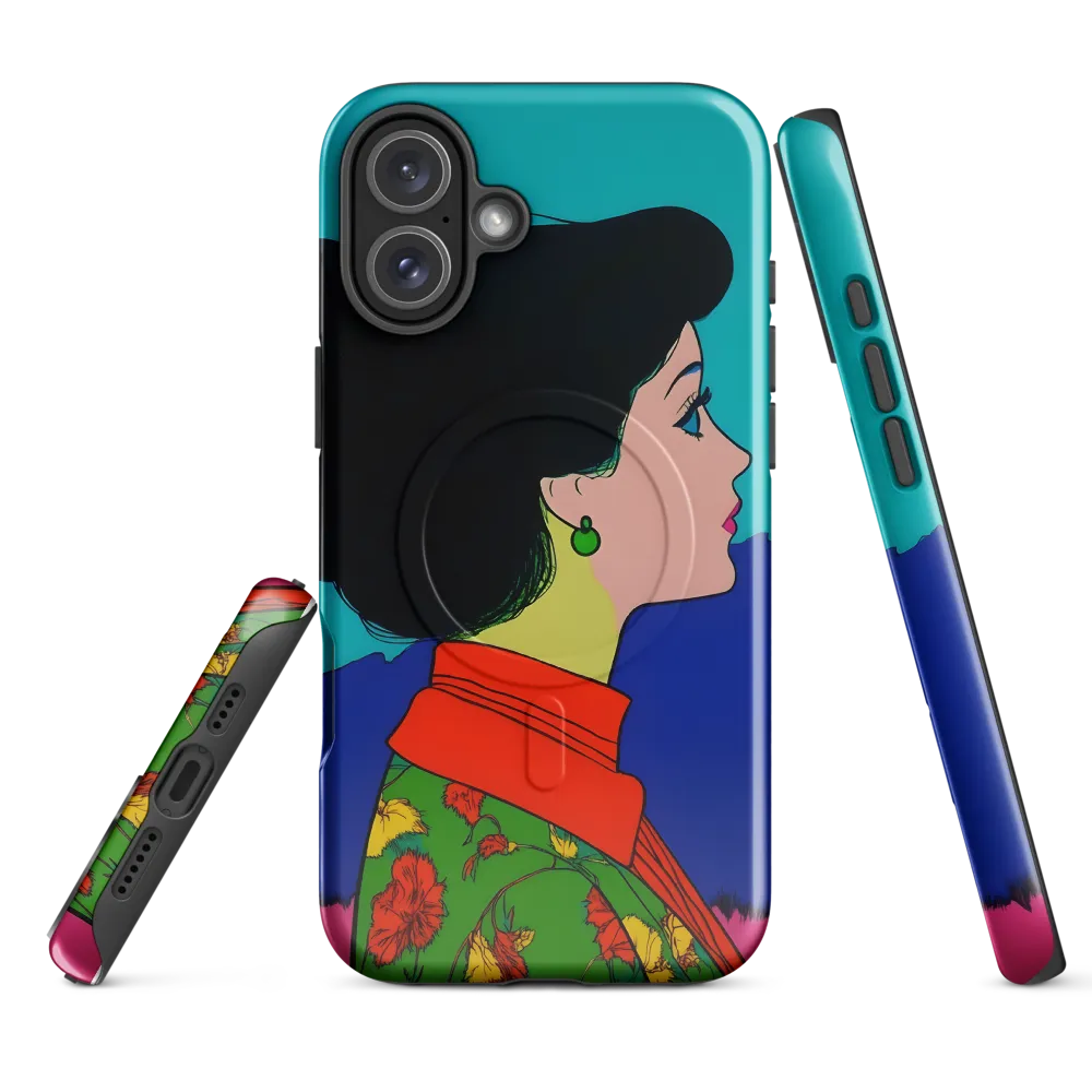 Whispers of Color: A Pop Art Portrait