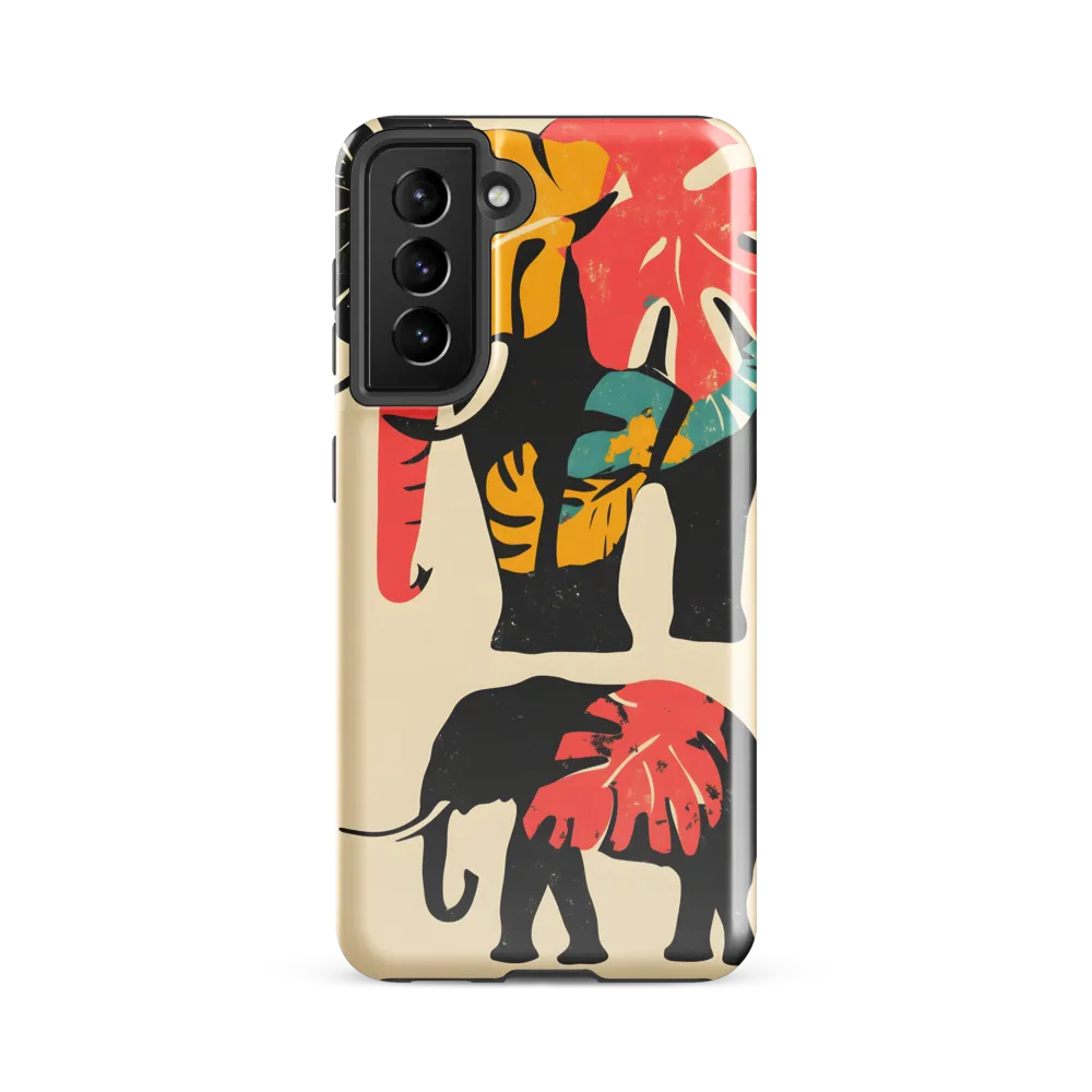 Tropical Elegance: The Elephant's Dance