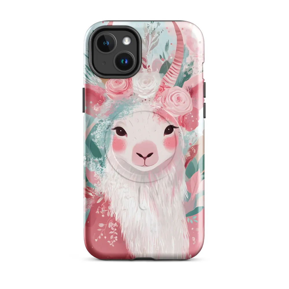 Spring Whimsy: The Floral Goat
