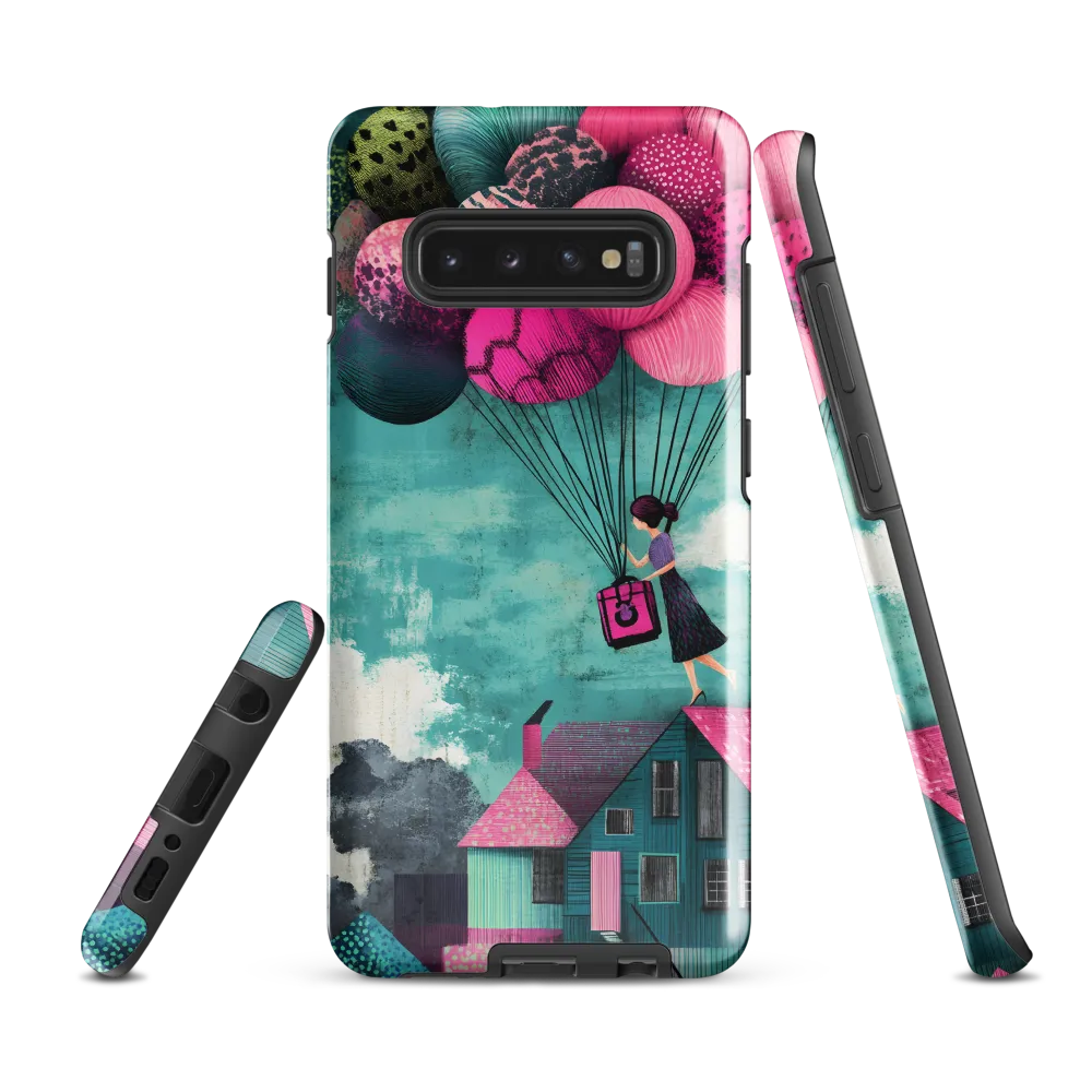 Whimsical Ascension | Phone Case |  S10 Plus | Tough Case | Glossy