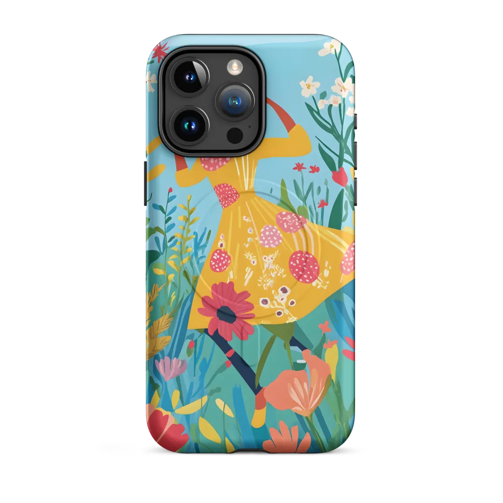Dancing Among Blossoms | Phone Case |  15 Pro Max | MagSafe® Tough Case | Matte