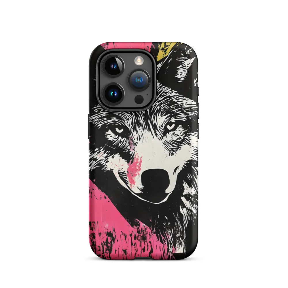Intense Gaze of the Wolf