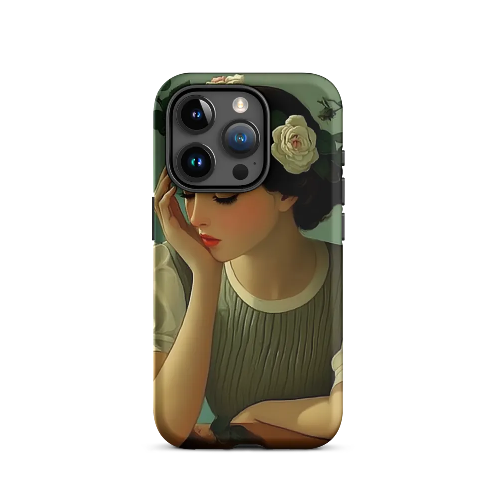 Whispers of Serenity | Phone Case |  15 Pro | Tough Case | Matte