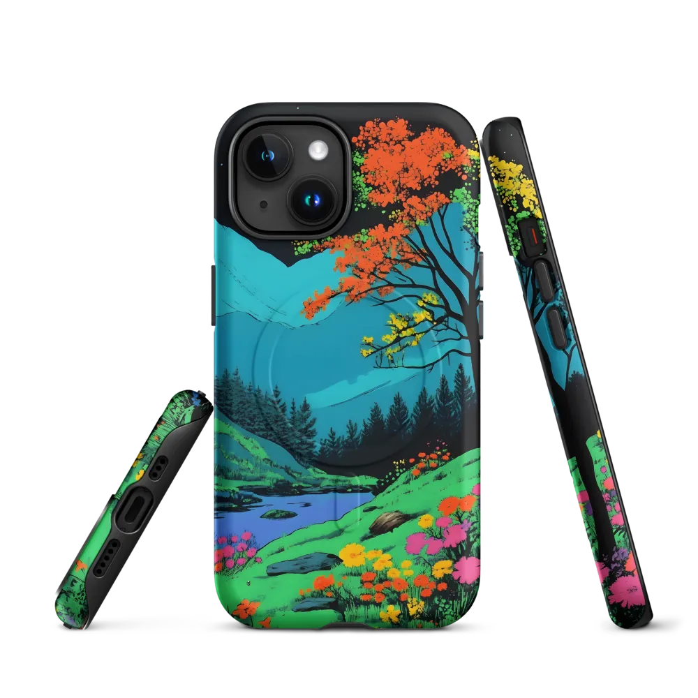 Neon Dreams: A Vibrant Landscape
