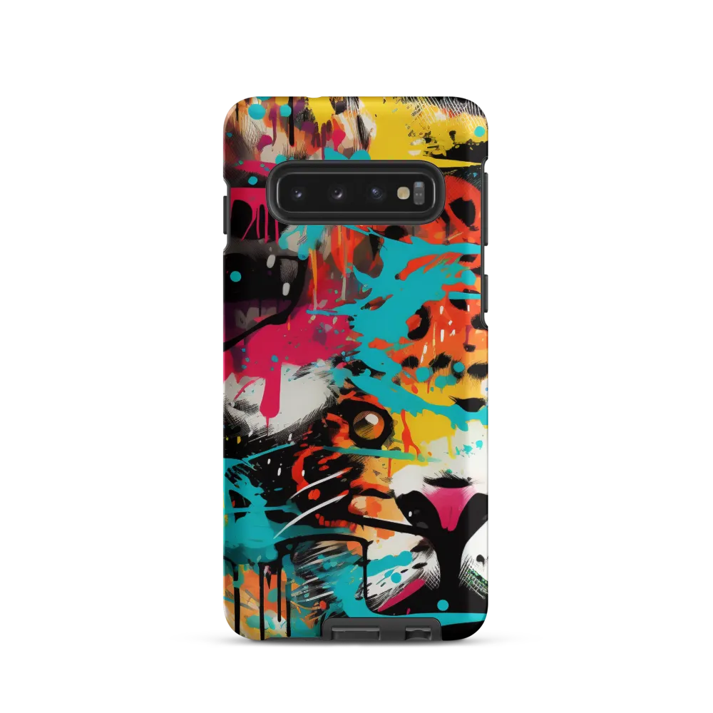 Fierce Fusion: Tiger and Lion in Graffiti