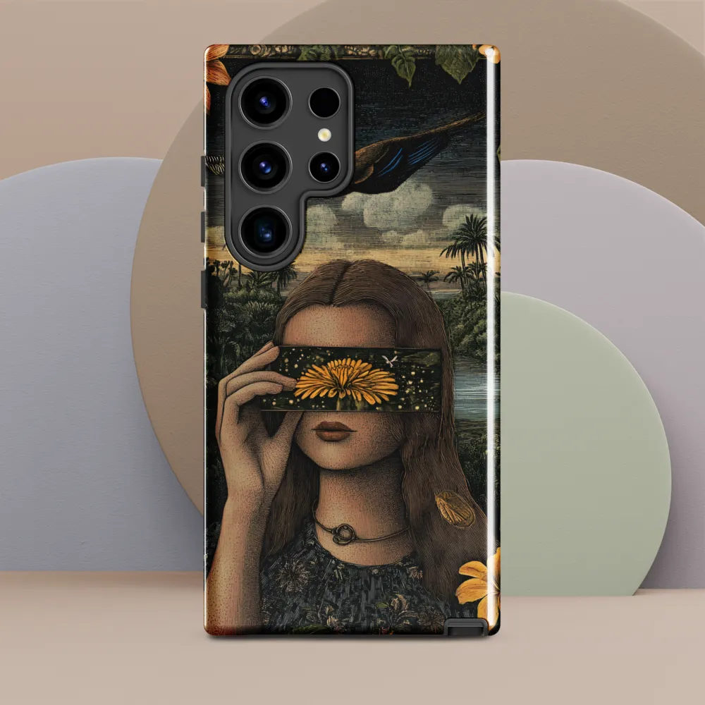 Veil of Nature: A Surreal Embrace
