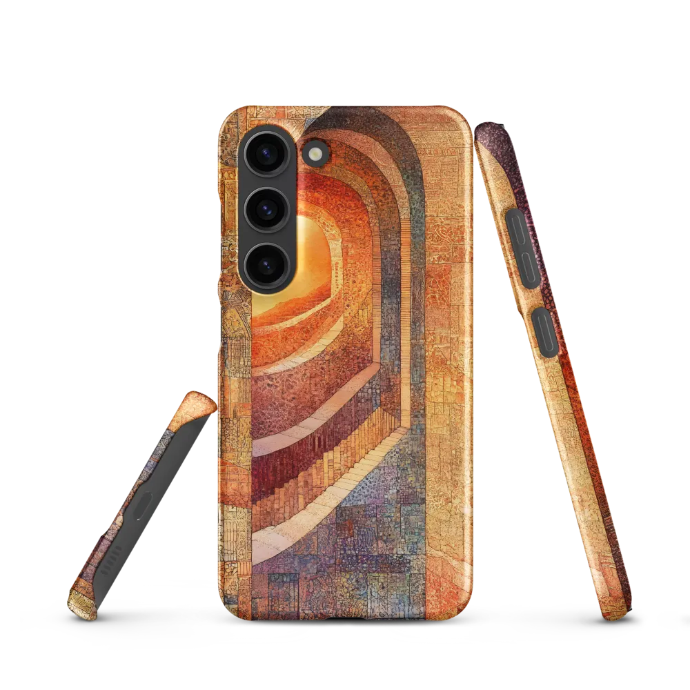 The Journey Through Shadows | Phone Case |  S23 | Snap Case | Matte