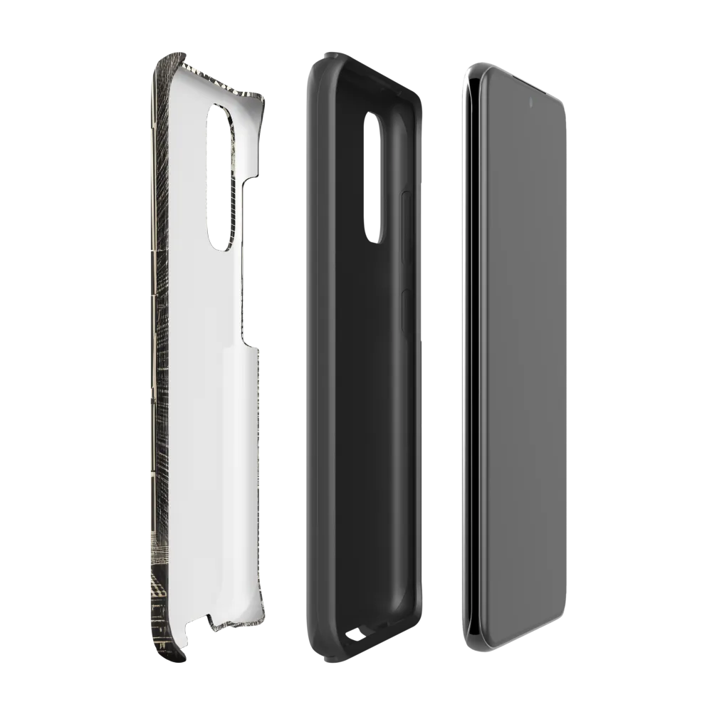 Urban Dreams: A Surreal Cityscape | Phone Case |  S20 | Tough Case | Matte