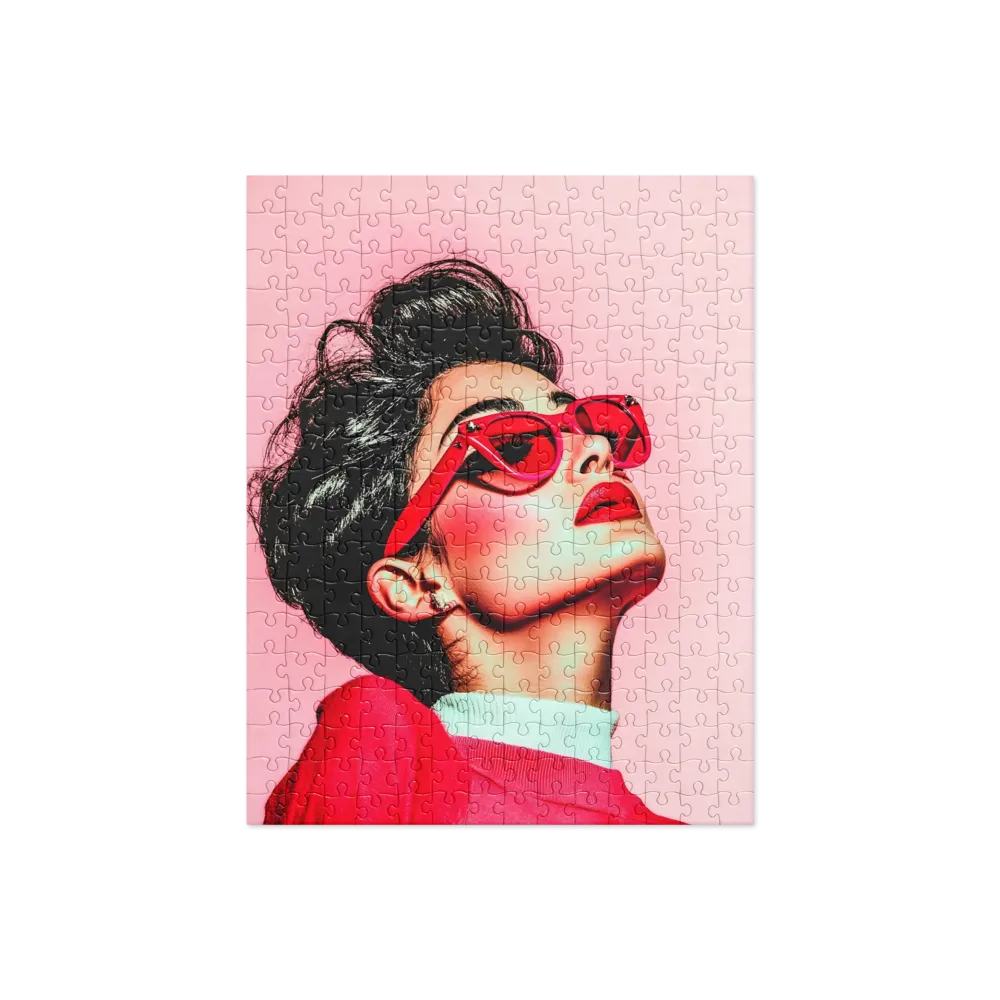 Striking Confidence in Red | Jigsaw Puzzle | 252 pieces