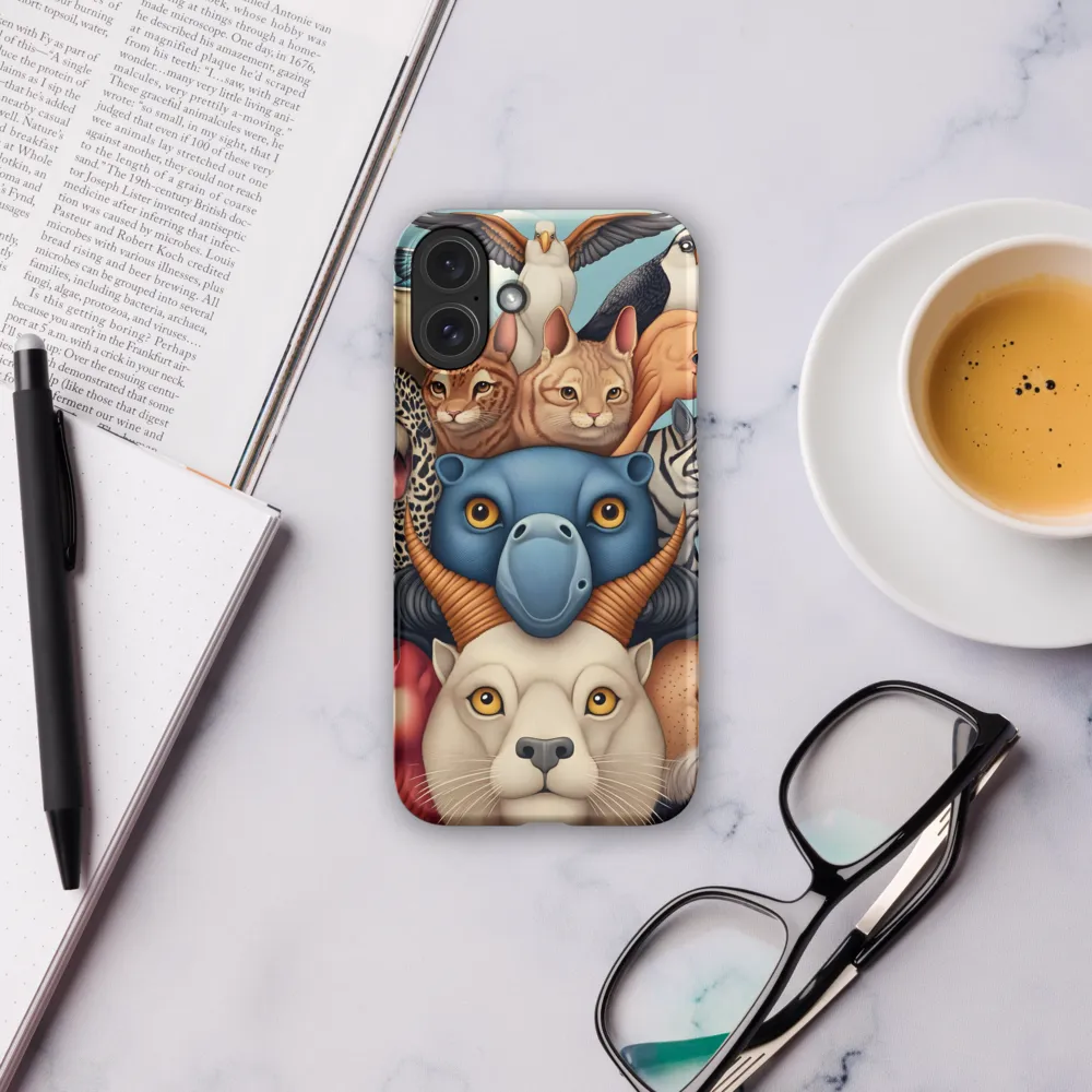 Harmonious Echoes of Wildlife | Phone Case |  16 Plus | Snap Case | Matte