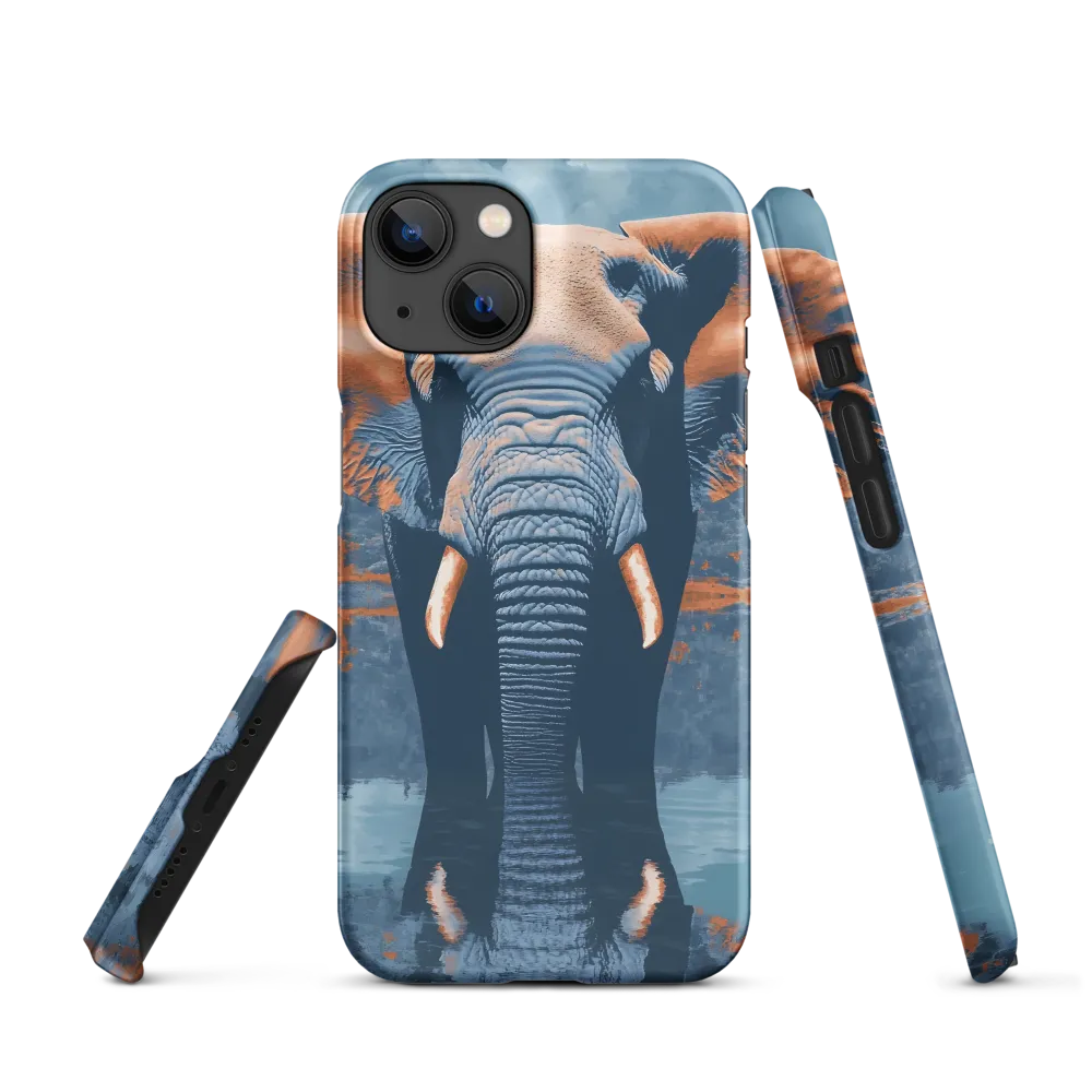 Majestic Reflection: The Elephant's Serenade