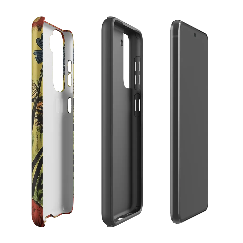 The Echo of Panic | Phone Case |  S21 FE | Tough Case | Matte