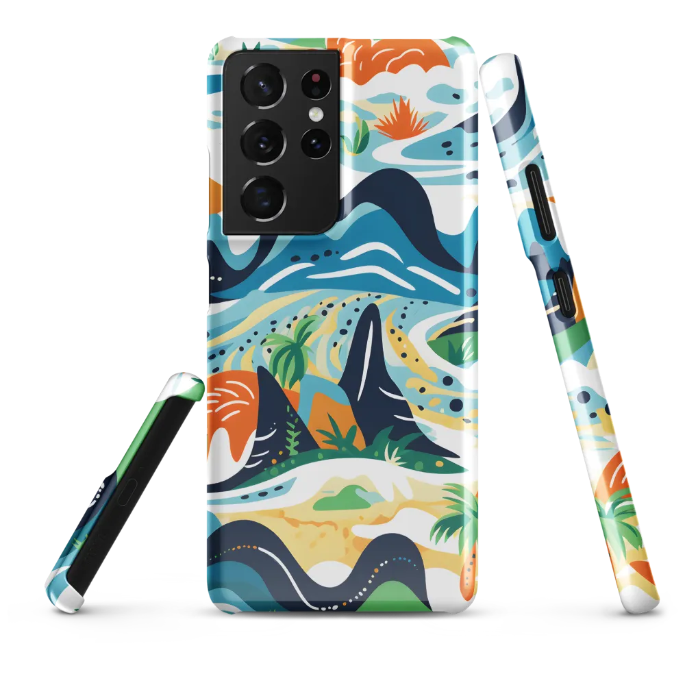 Abstract Tropical Landscape
