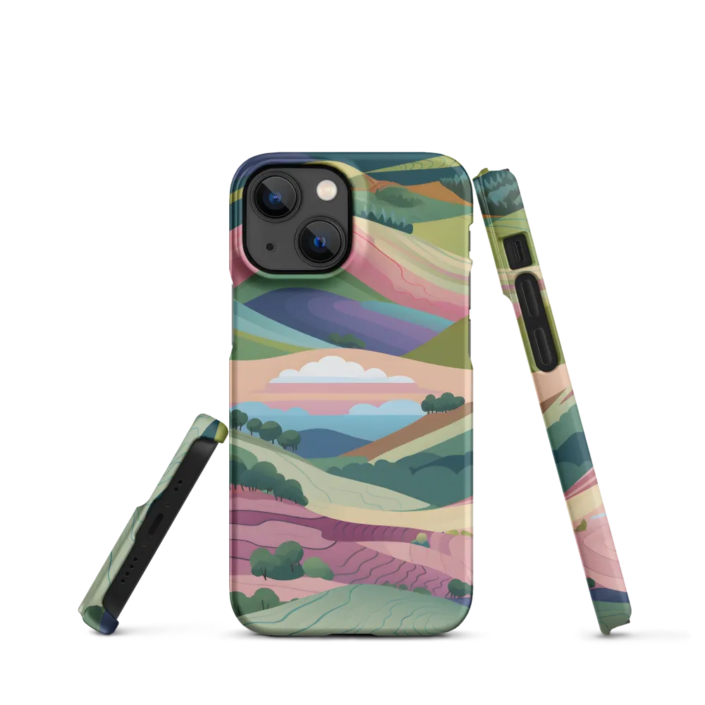 Harmonious Hills | Phone Case |  13 Mini | Snap Case | Matte