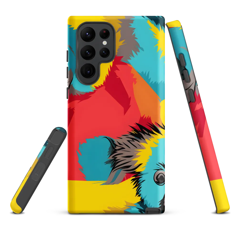 Whimsical Koalas in Vibrant Colors | Phone Case |  S22 Ultra | Tough Case | Matte
