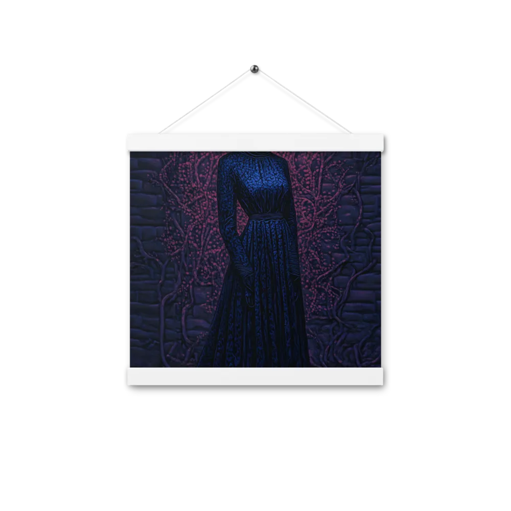 Veil of Enigma | Poster With White Wood Hanger | 12″×12″