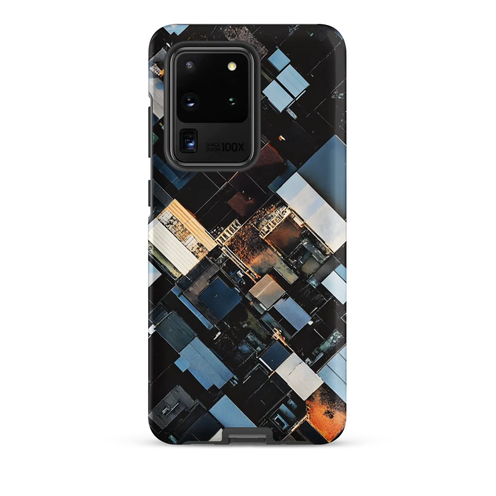 Urban Mosaic from Above