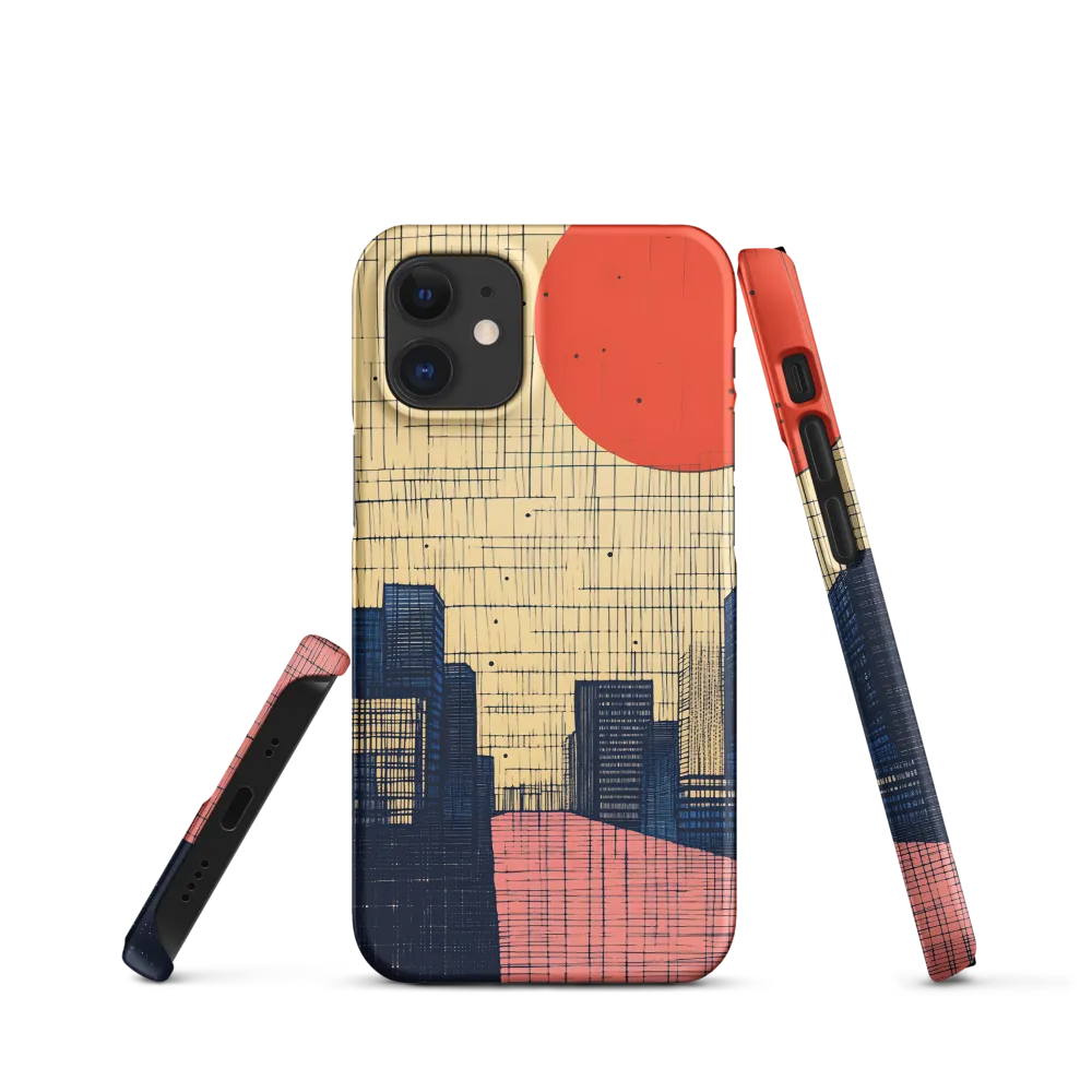 Urban Echoes: A Minimalist Cityscape