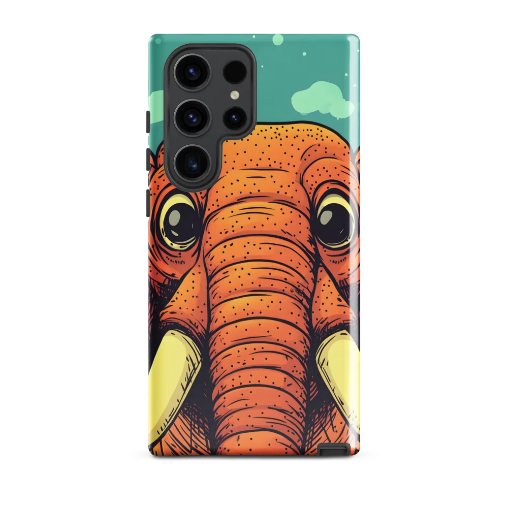 Whimsical Majesty: The Playful Elephant