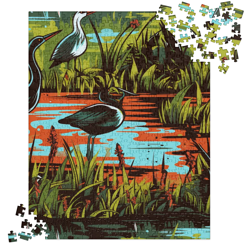 Marshland Symphony | Jigsaw Puzzle | 520 pieces