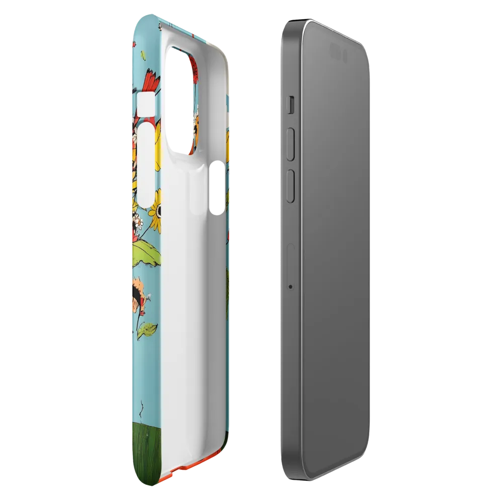 Whimsical Bloom | Phone Case |  14 Pro Max | Snap Case | Matte