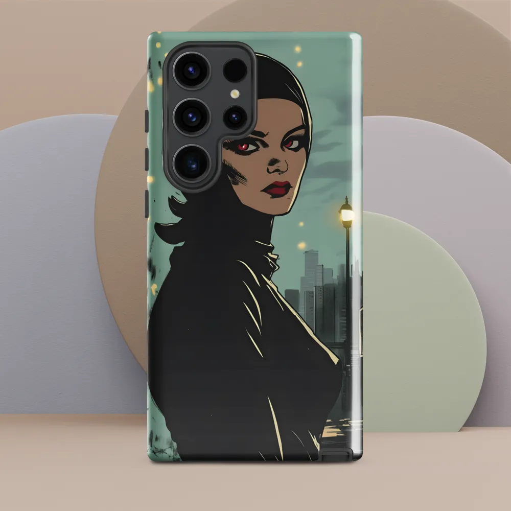Shadows of Intrigue | Phone Case |  S23 Ultra | Tough Case | Glossy