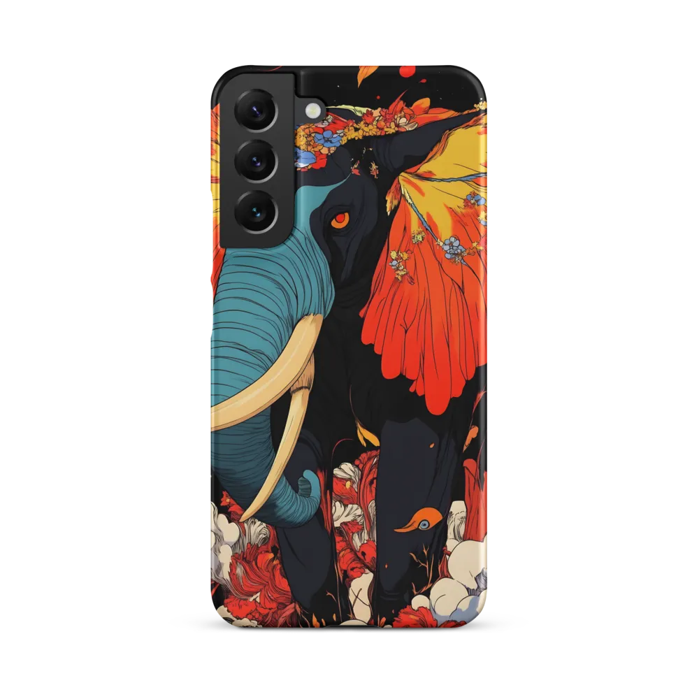 Majesty of the Floral Elephant | Phone Case |  S22 Plus | Snap Case | Matte