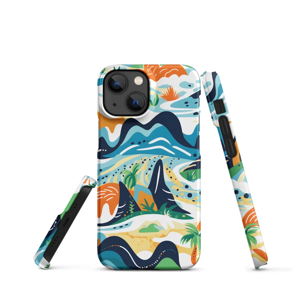 Abstract Tropical Landscape
