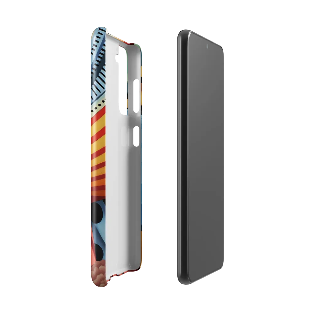 Symphony of Shapes | Phone Case |  S21 | Snap Case | Glossy