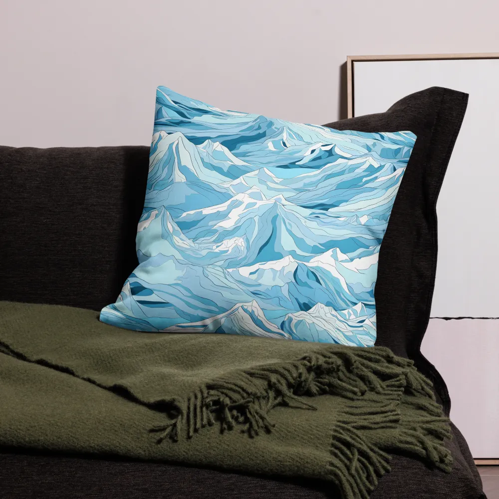 Majestic Peaks of Serenity | Pillow & Pillow Case | Multiple Sizes