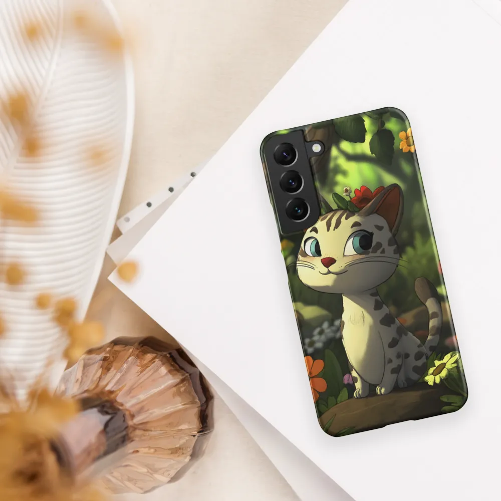 Whimsical Forest Cat