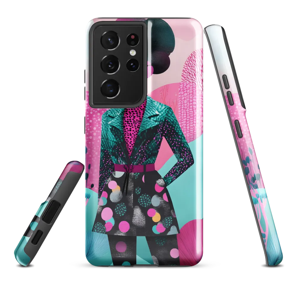 Bold Elegance in Color | Phone Case |  S21 Ultra | Tough Case | Glossy