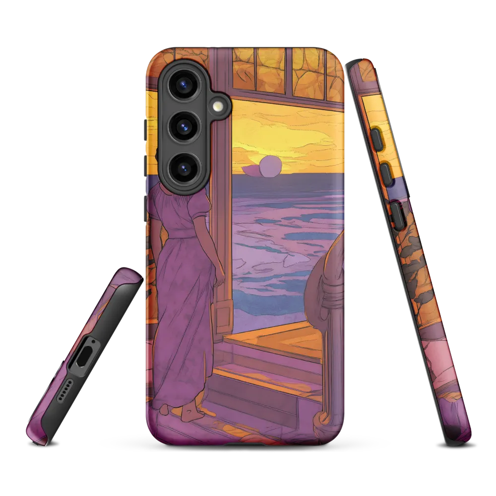Whispers of the Sunset | Phone Case |  S24 Plus | Tough Case | Matte