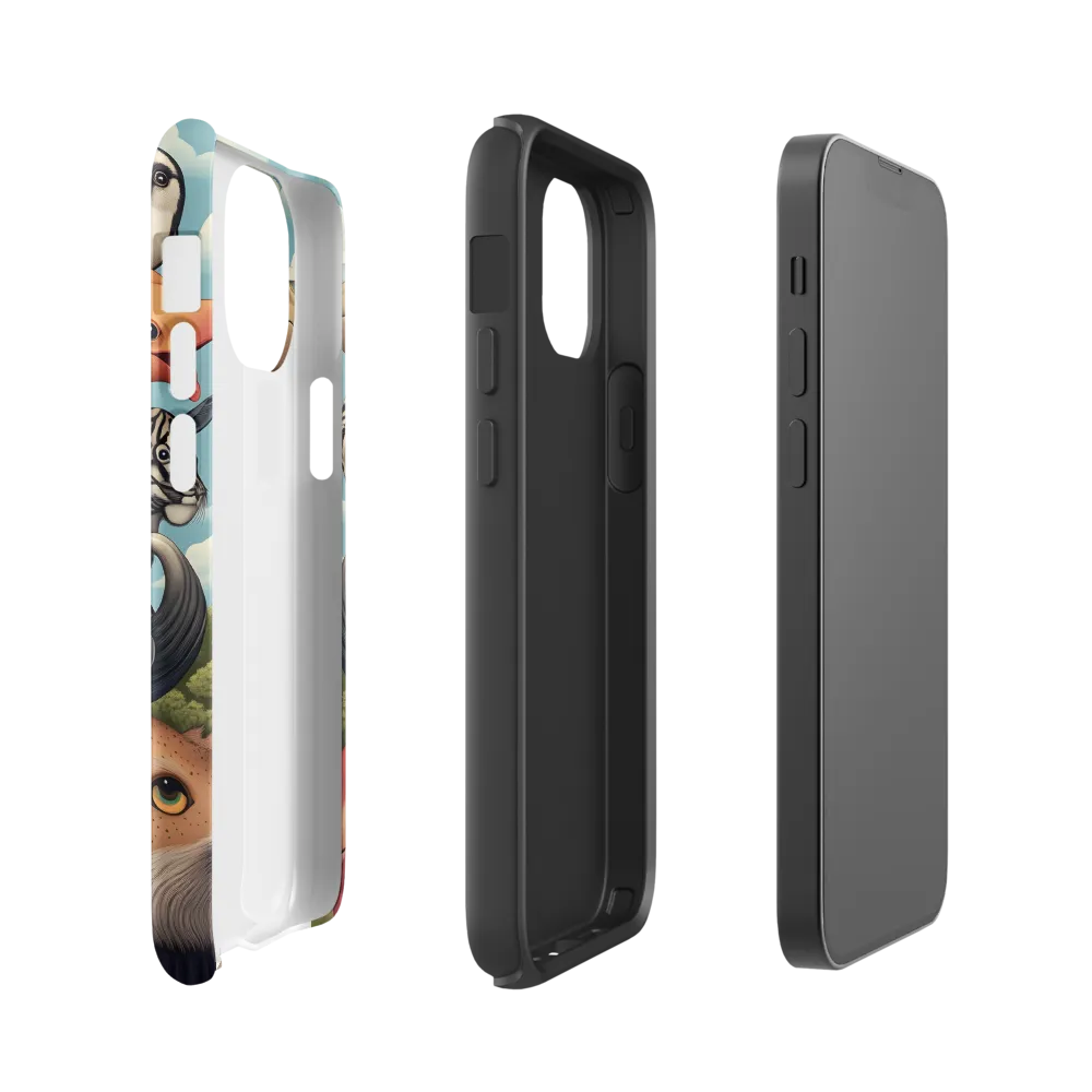 Harmonious Echoes of Wildlife | Phone Case |  13 mini | Tough Case | Matte