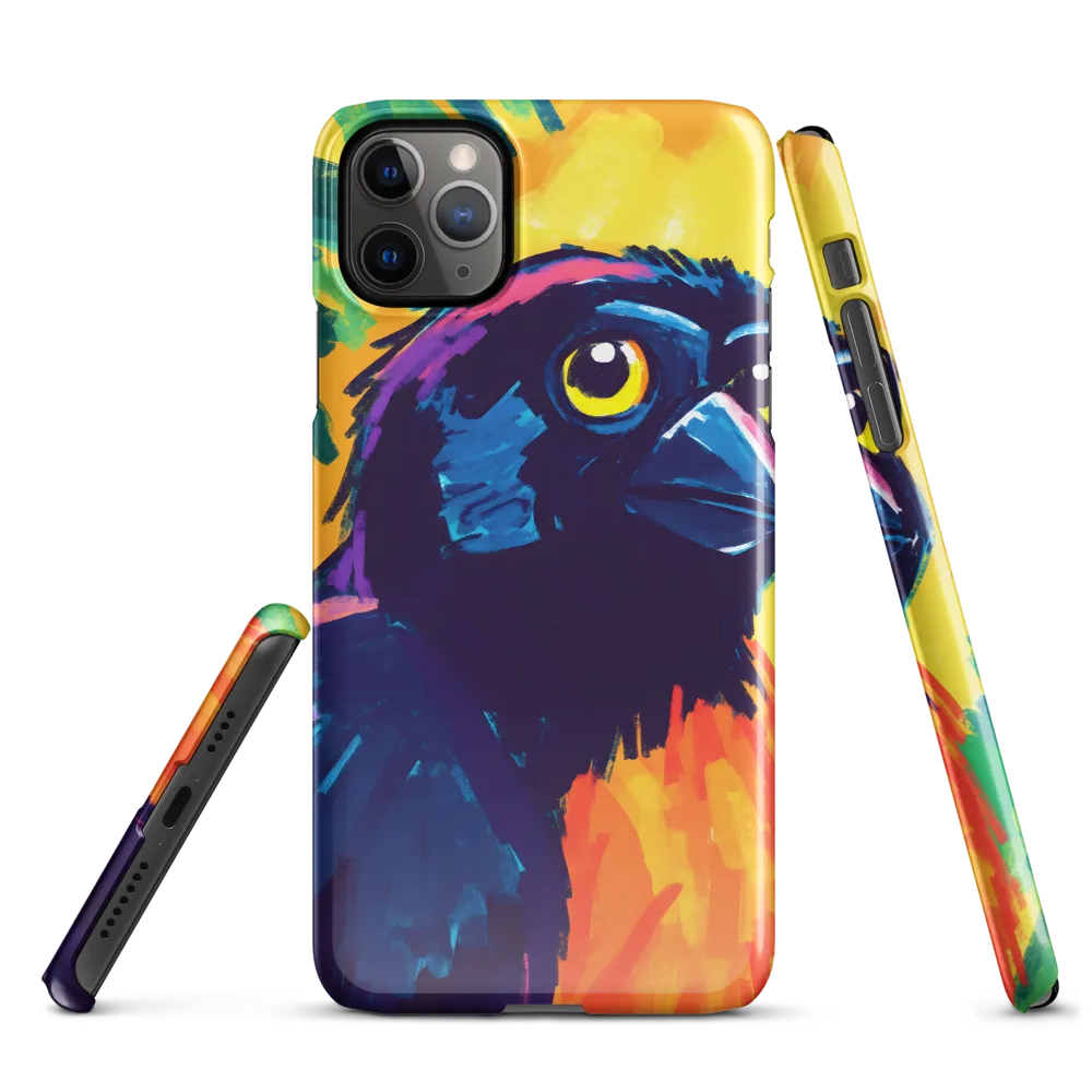 Vivid Avian Encounter | Phone Case |  11 Pro Max | Snap Case | Glossy