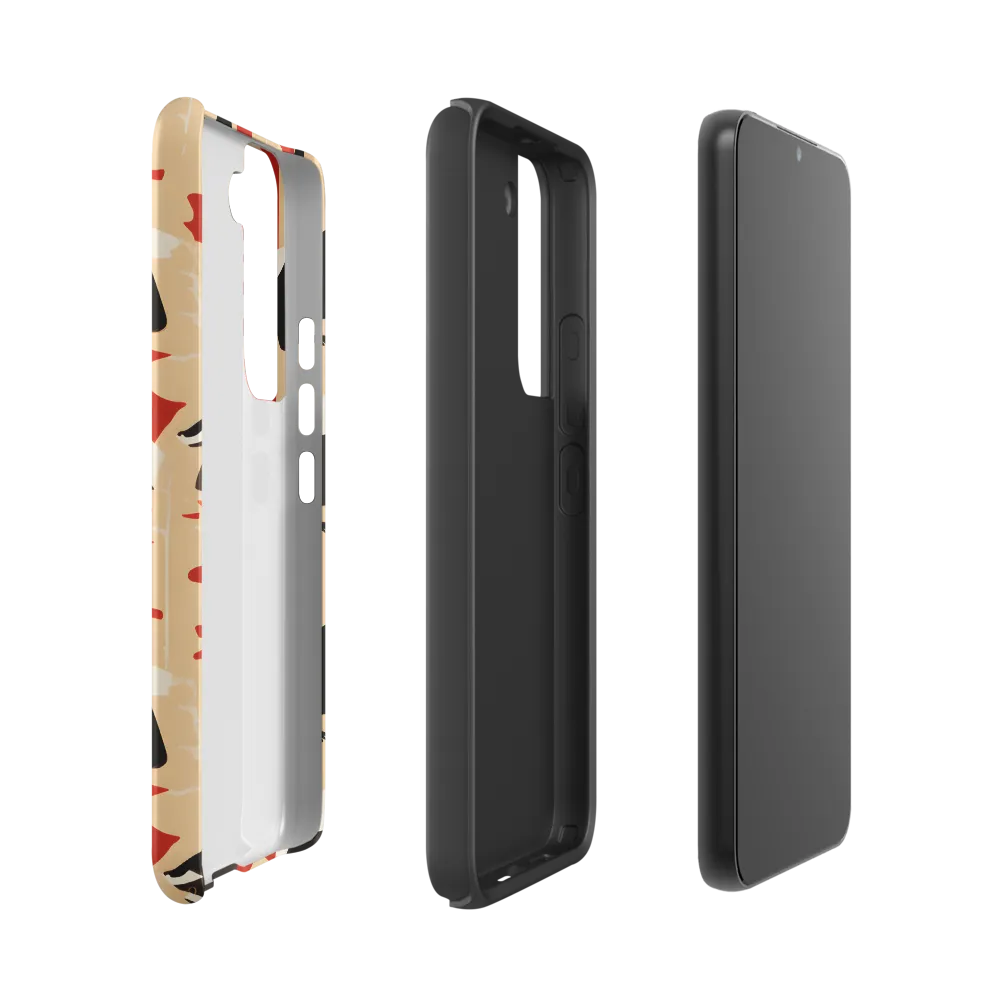 Wildlife Pattern: The Badger Tale | Phone Case |  S22 | Tough Case | Matte