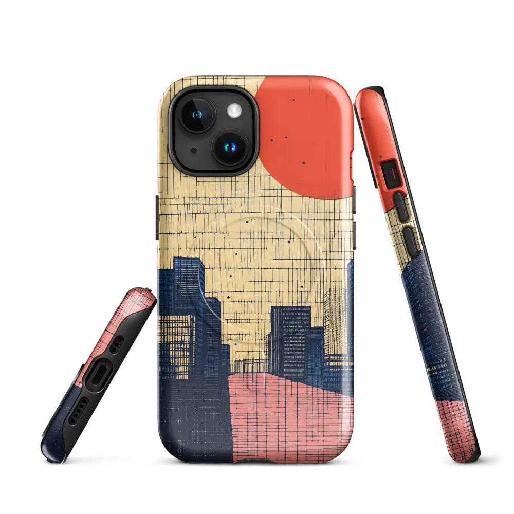 Urban Echoes: A Minimalist Cityscape